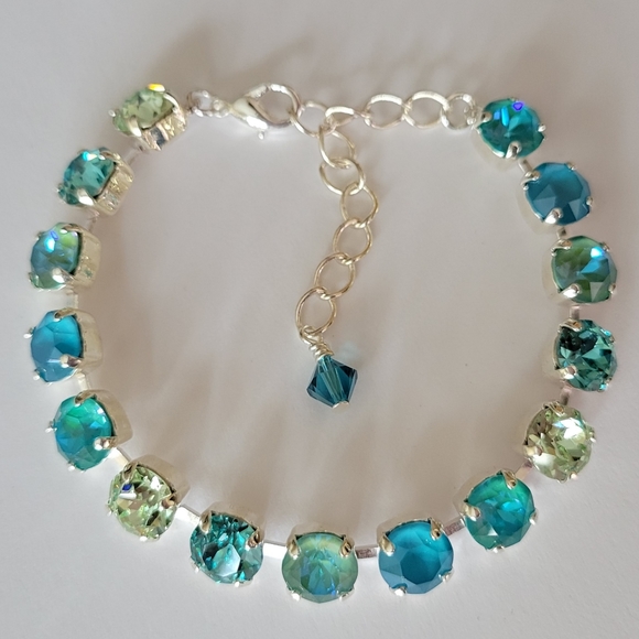 Austrian Crystal Tennis Bracelet - Picture 6 of 7